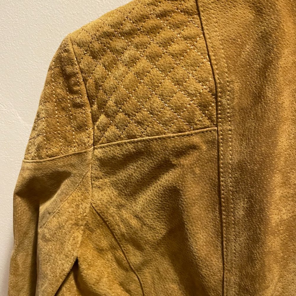 Express Suede Motorcycle Jacket - image 4